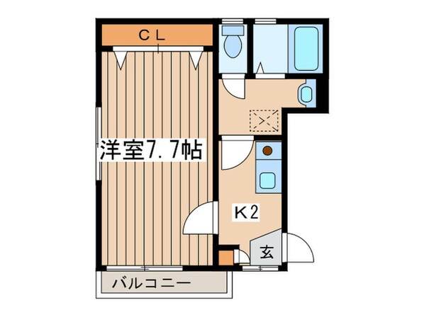 サンモ－ルの物件間取画像